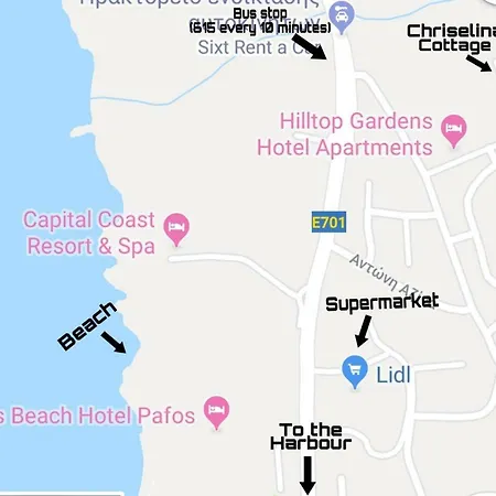 شقة Chriselina Gottage *